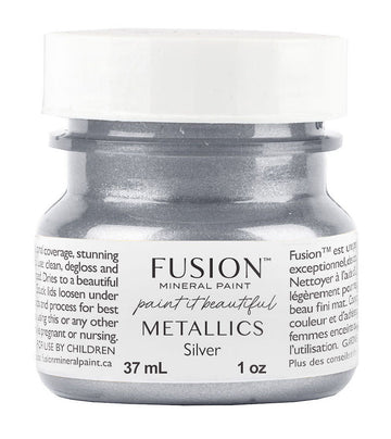 Fusion Mineral Paint - Metallic Silver