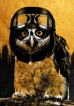 Decoupage Paper - Owl