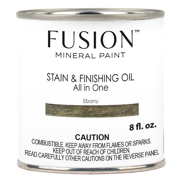 Fusion Stain & Finishing Oil - Ebony