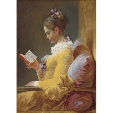 Decoupage Paper - Young Girl Reading