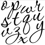 IOD Clear Stamps - Swoosh