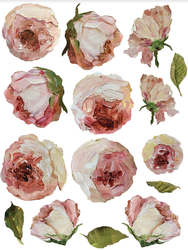 IOD Full Colour Transfer - Painterly Florals