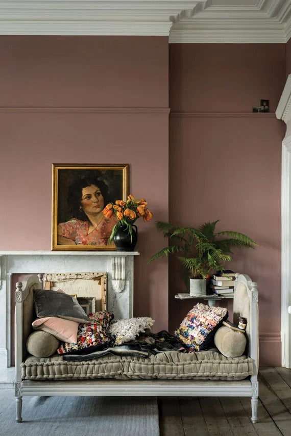 Farrow & Ball Paint - Sulking Room Pink No. 295